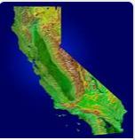 topography of California